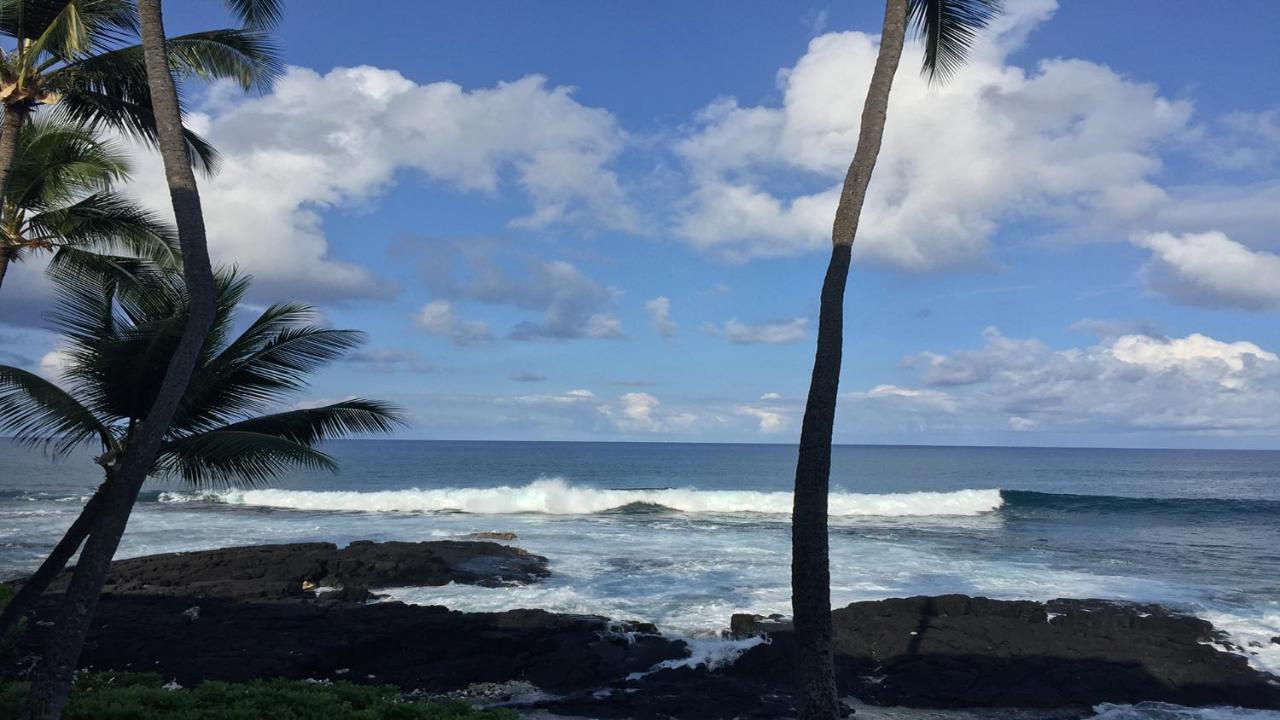 Oceanfront-Incredible Views, Surf Break & Romantic Sunsets At Bali Kai 223 Kailua-Kona Esterno foto